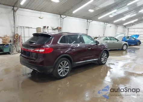2017 Lincoln Mkx Reserve from USA, damaged, VIN 2LMPJ8LP3HBL50767